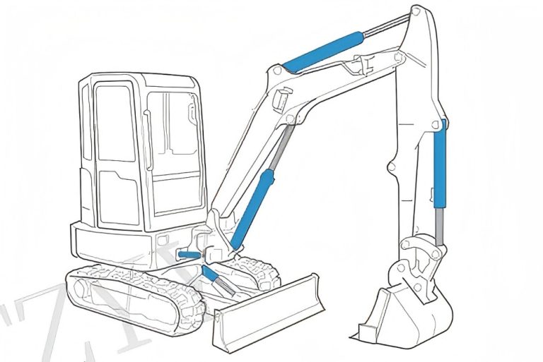 Small Excavator Cylinder
